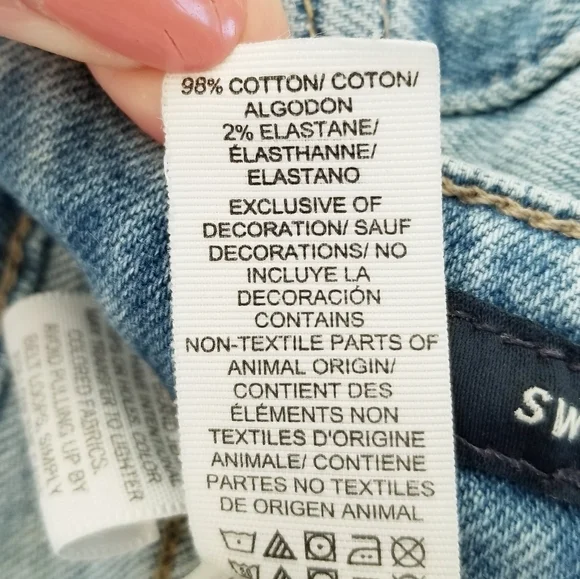 Lucky Brand Women's Straight Leg Denim Jean's Zip-up Candiani Fabric Ankle sz 25 - Picture 10 of 16